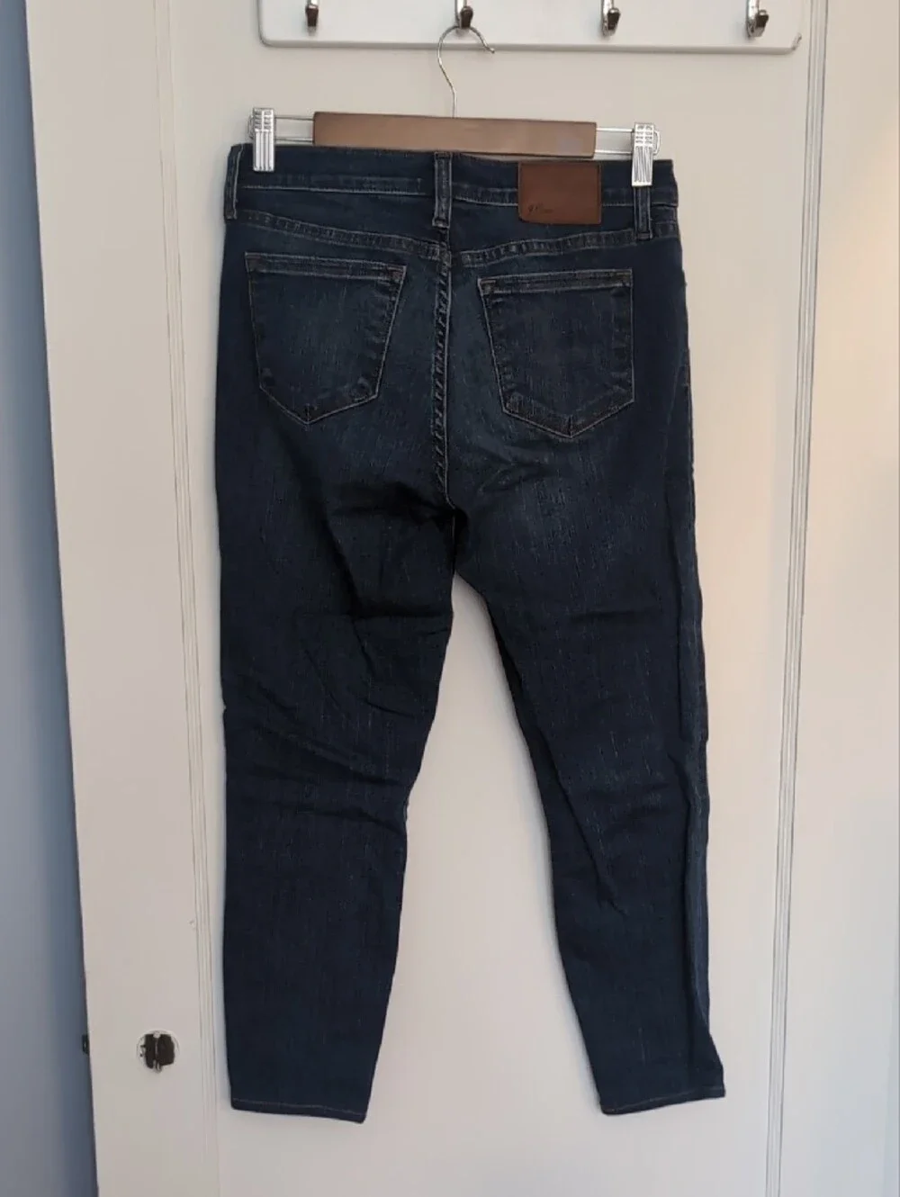 J. Crew Toothpick Dark Blue Skinny Jeans